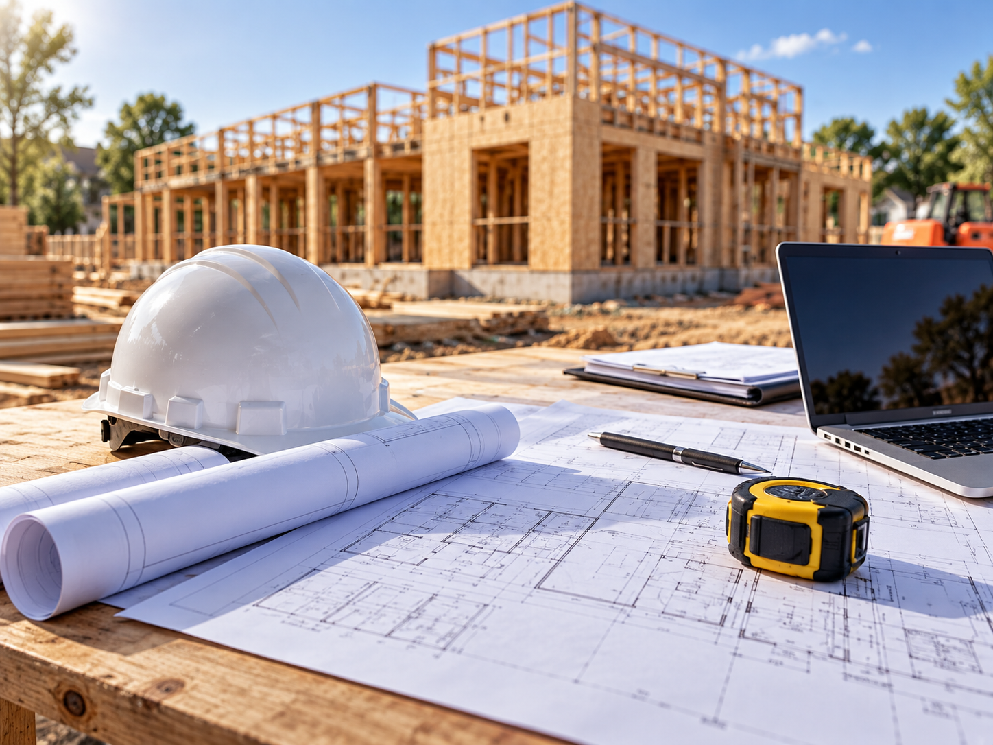 New construction project management planning